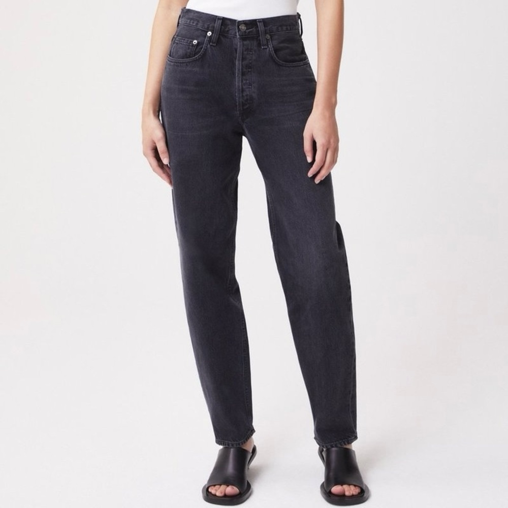 Agolde High Rise Black Women's Jeans